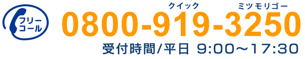 フリーダイヤル