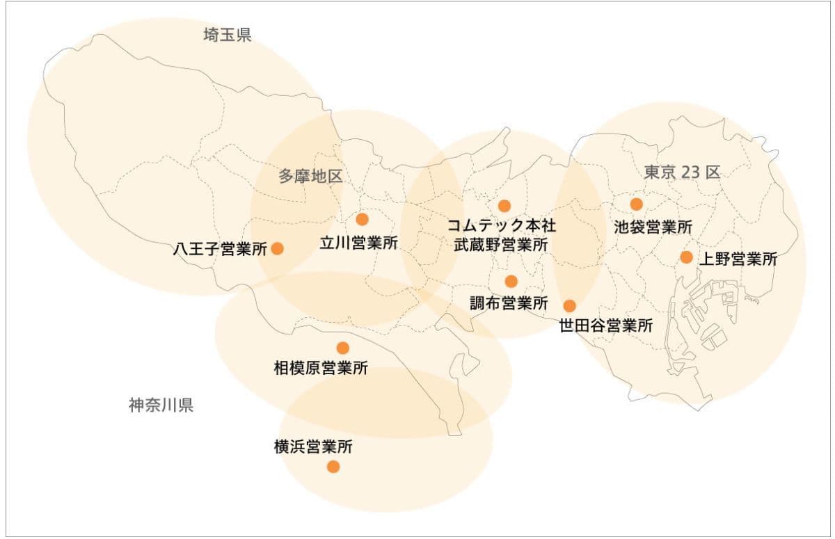 対応エリア