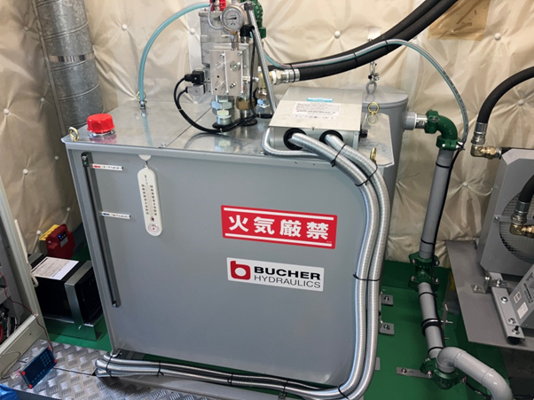 新：油圧パワーユニット