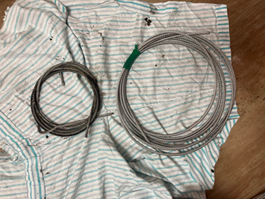 部品比較(左:旧部品、右:新部品)