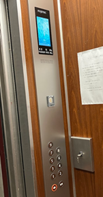 新：カゴ内操作盤