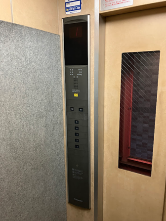 旧：カゴ内操作盤