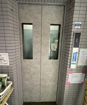 新：各階乗場扉/三方枠