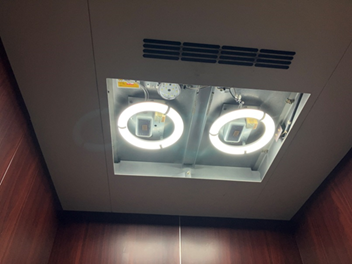 カゴ内照明LED化