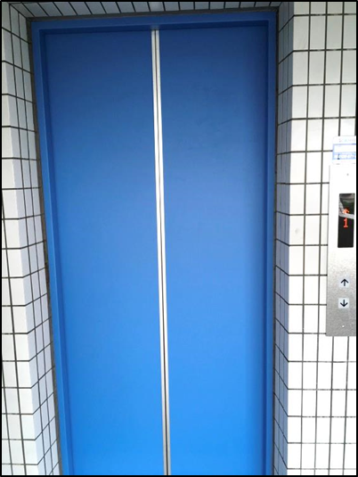 新:乗場トビラ・三方枠