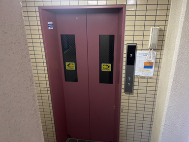 新：各階乗場扉三方枠