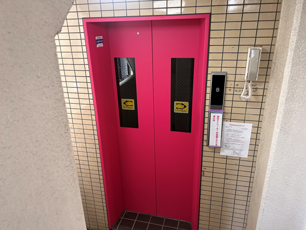 新：各階乗場扉三方枠