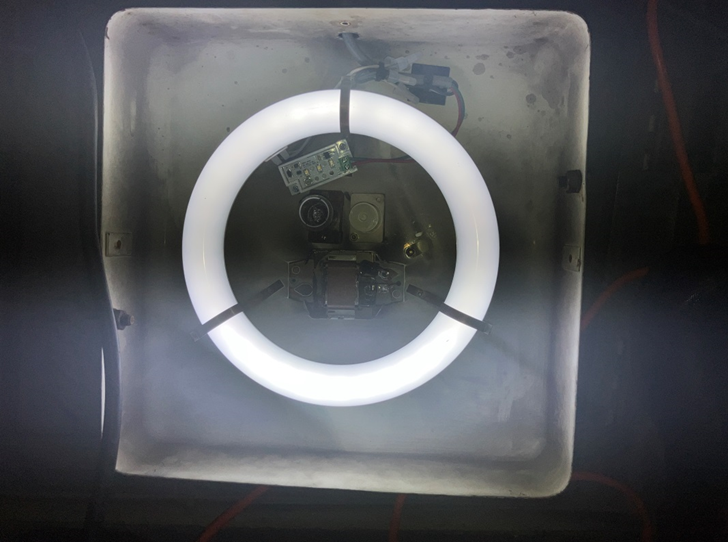 カゴ内照明LED化