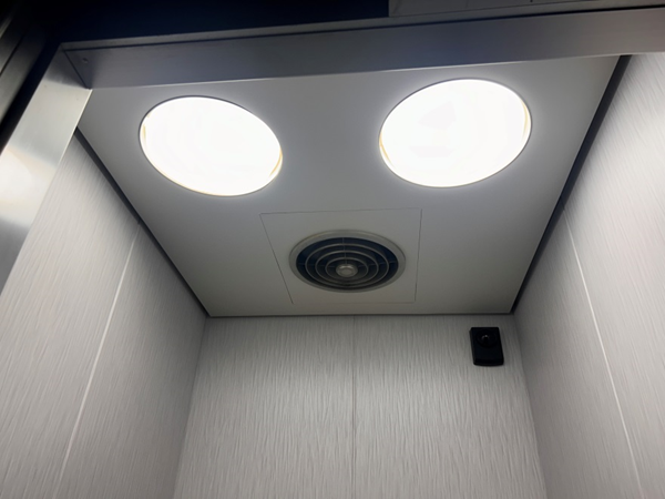 カゴ内照明LED化